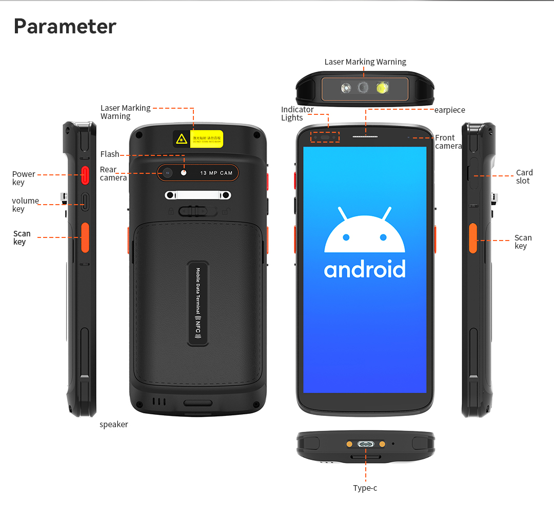 Long Range Barcode Scanner F2（images 9）