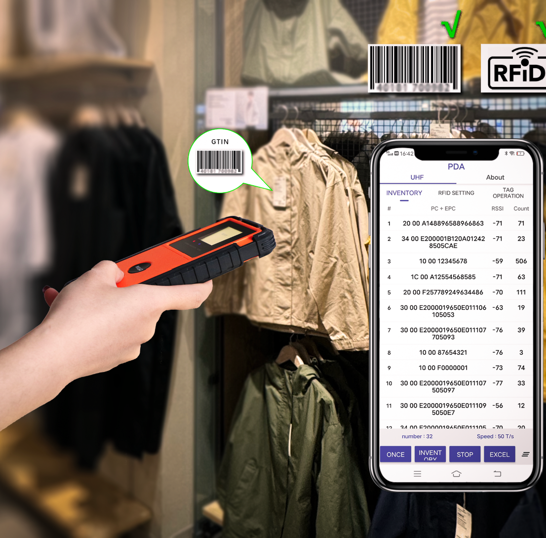 Barcode& RFID Scanner A5（images 7）